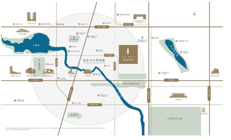 房周边配套-优惠合肥意禾澄庐新(图2)